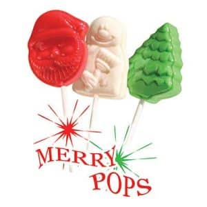 Merry Pops Christmas Lollipops