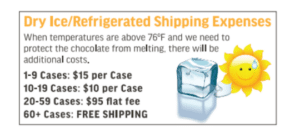 shipping details