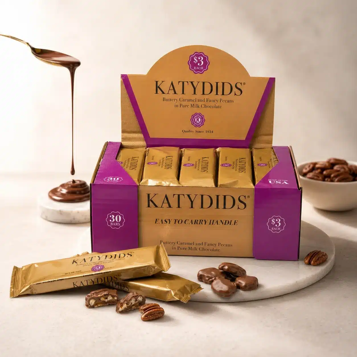 Katydids Chocolate Bars fundraising product